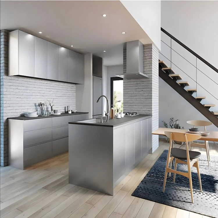 Ready Made Stainless Steel Kitchen Cabinets